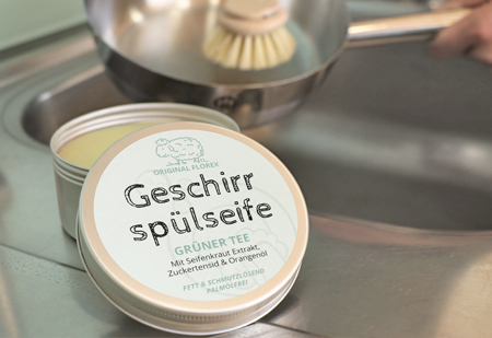 Neuheiten - geschirrspülseife 150g