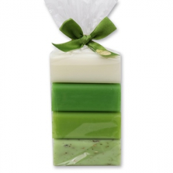 Sheep milk soap square 100g packed 4 pieces