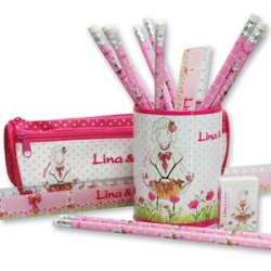 Lina's stationery items