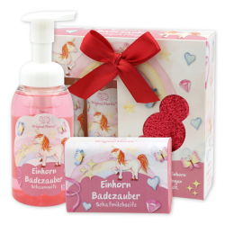 Unicorn bathing magic