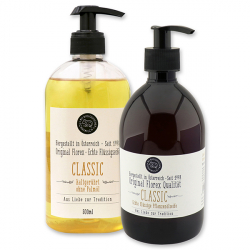 Real liquid vegetable oil soap 500ml "Love for Tradition"