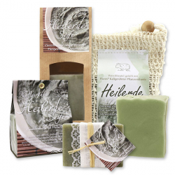 Healing earth soap