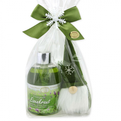 Care sets with gnome and angel