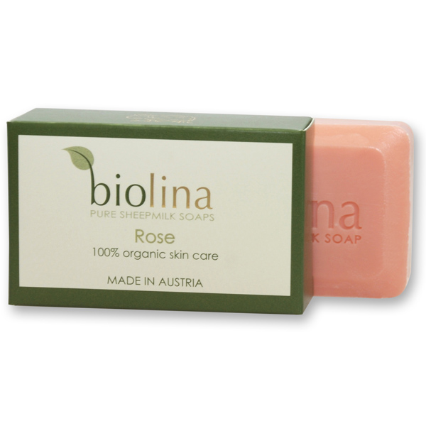 Biolina 100g im Karton, Rose 