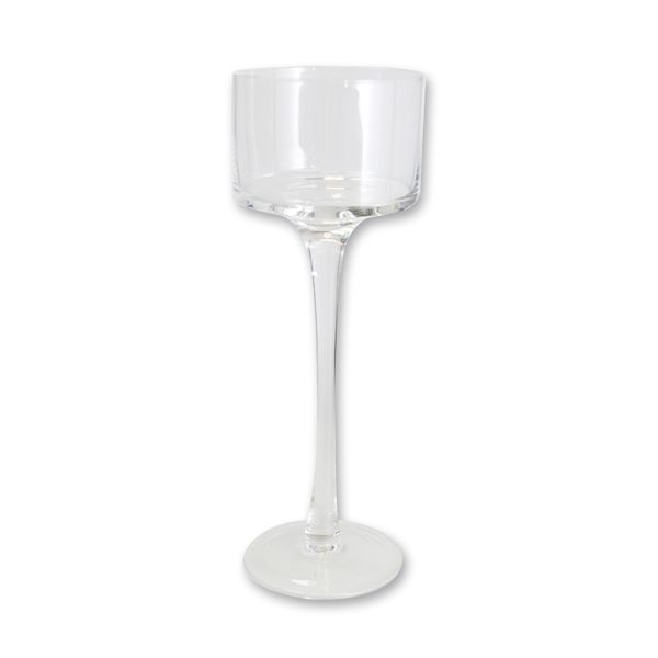 glass goblet, 25cm 