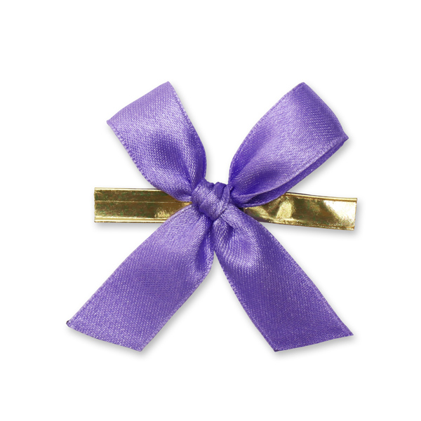 Wiener Mascherl 15mm, lavendel, handgeknüpft 