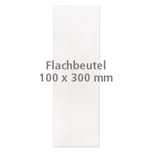 Cellophan-Flachbeutel 100x300mm (100 Stück) 