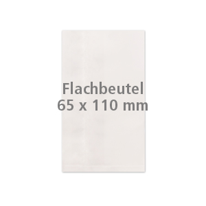 Cellophan-Flachbeutel 65x110mm (100 Stück) 