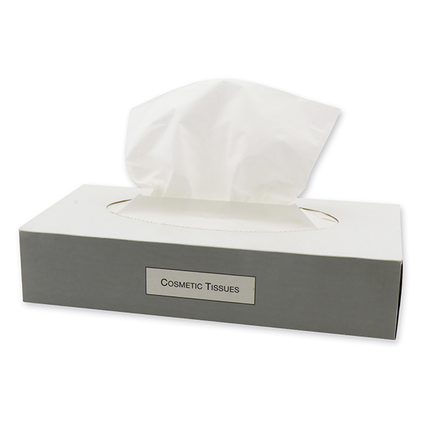 Facial tissue box 