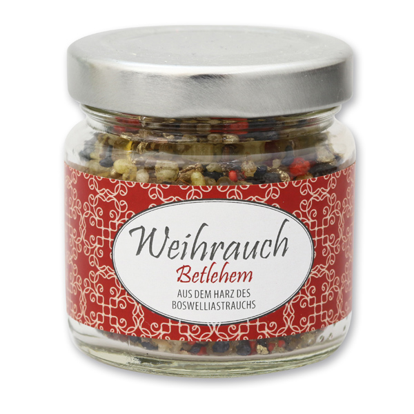 Weihrauchmischung 60g im Glas, Betlehem 