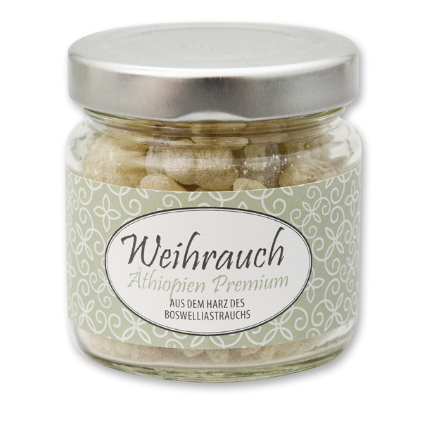 Incense 60g in glass jar, "Äthiopien premium" 