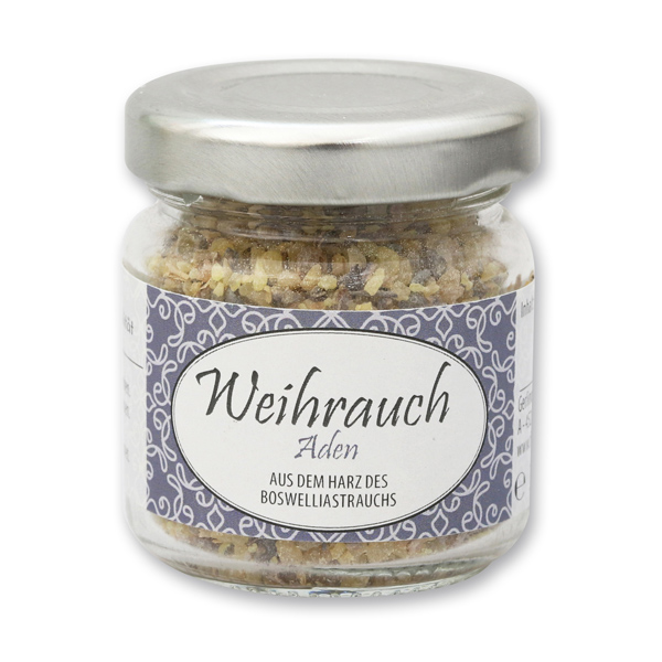 Incense mix 30g in a glass jar, "Aden" 