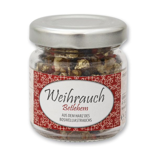 Weihrauchmischung 30g im Glas, Betlehem 