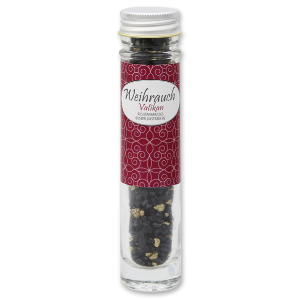Incense mix 35g in a high glass jar, "Vatikan" 