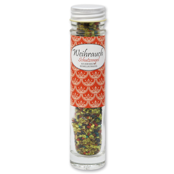 Incense mix 35g in a high glass jar, "Schutzengel" 