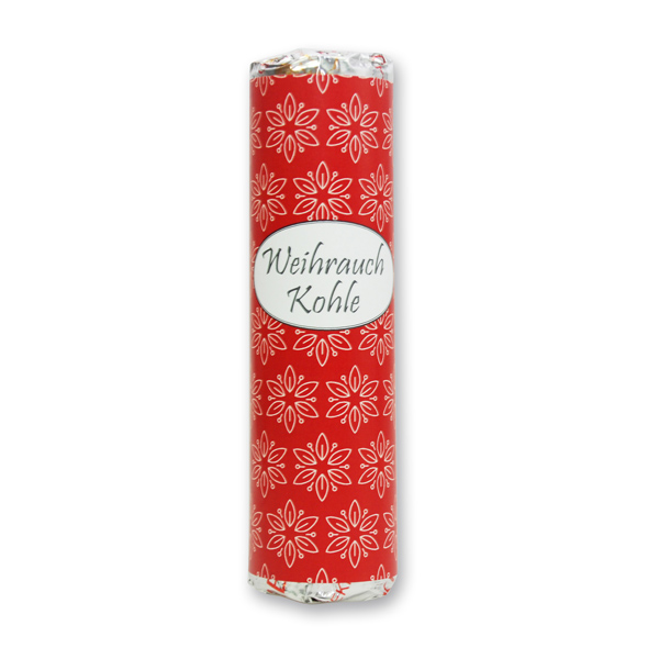 Räucherkohle Ø 33mm, "Motiv Caspar" 