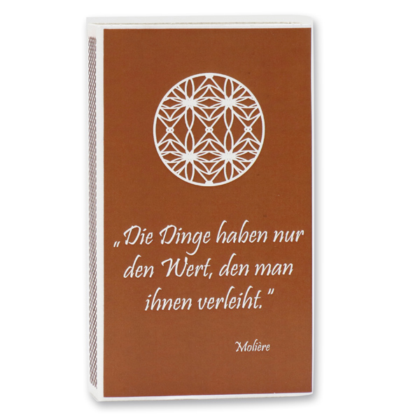 Matches large, "Motive Weihrauch mit Zirbe" 