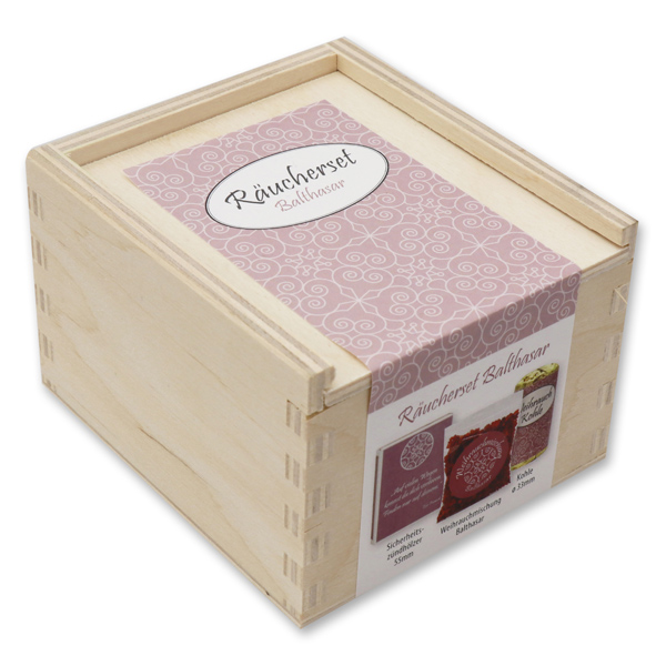 Incense set in box, "Balthasar" 