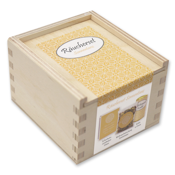 Incense set in box, "Sonnentanz" 