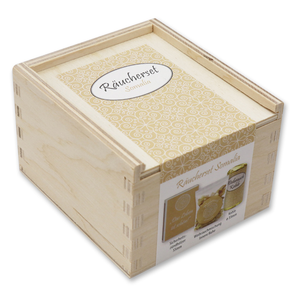 Incense set in box, "Somalia" 