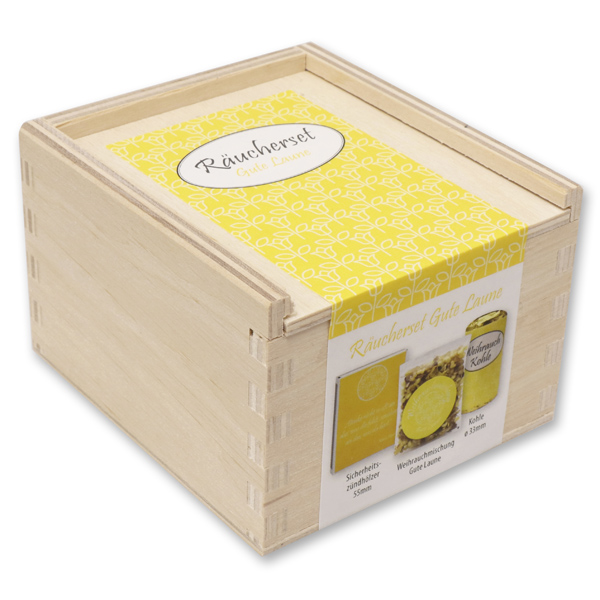 Incense set in box, "Gute Laune" 