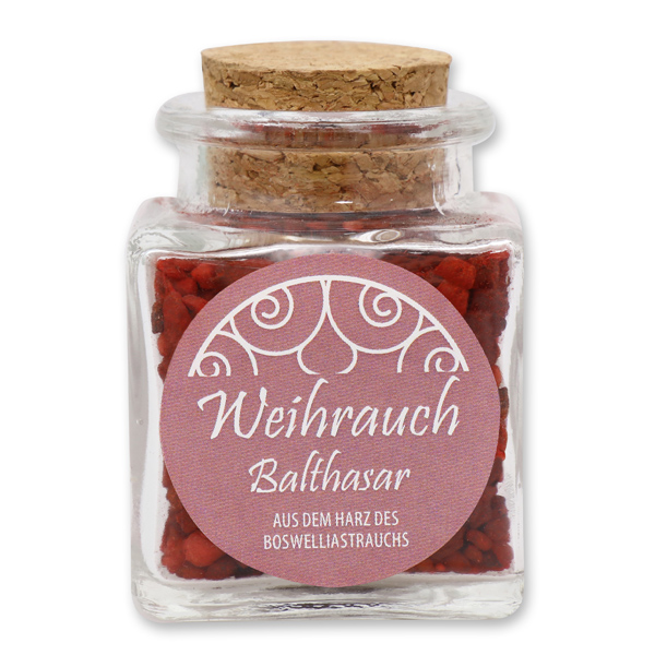 Weihrauchmischung 28g im Glas mit Kork, Balthasar 