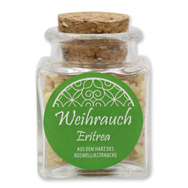 Weihrauch 28g im Glas mit Kork, Eritrea extra fein 