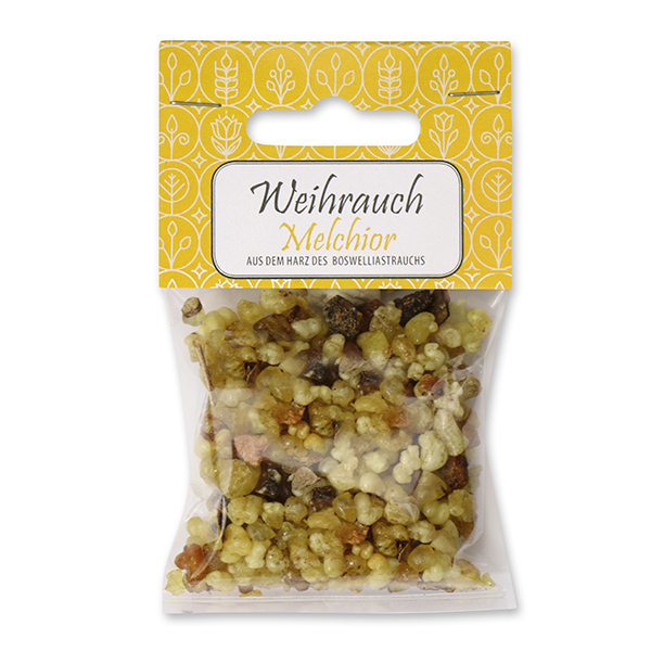 Weihrauchmischung 25g im Cello mit Kärtchen, Melchior 