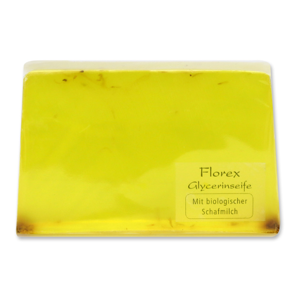 Handmade glycerin-soap 90g in cello, aloe vera 