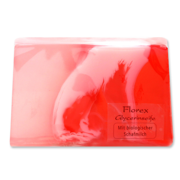 Handmade glycerin-soap 90g in cello, amor 