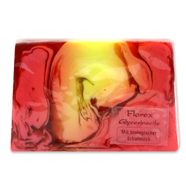 Handmade glycerin-soap 90g in cello, italian promenade 