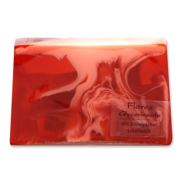 Handmade glycerin-soap 90g in cello, Winter magic 