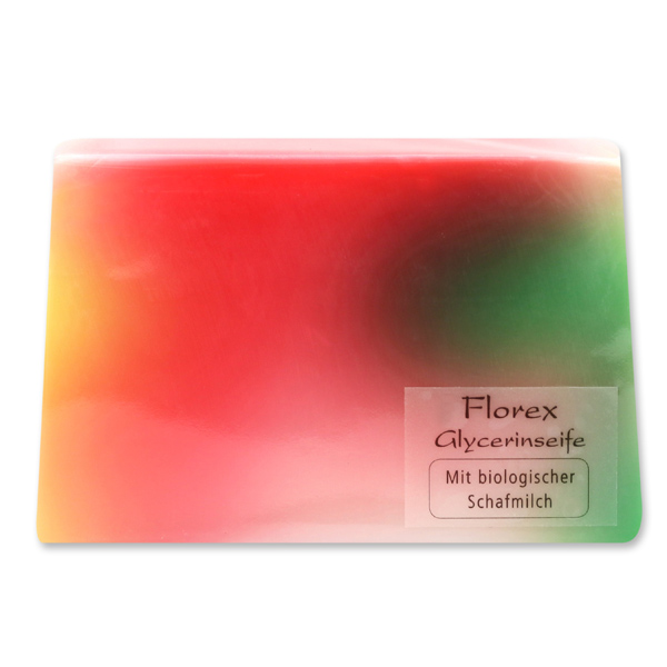 Handmade glycerin-soap 90g in cello, tulip 