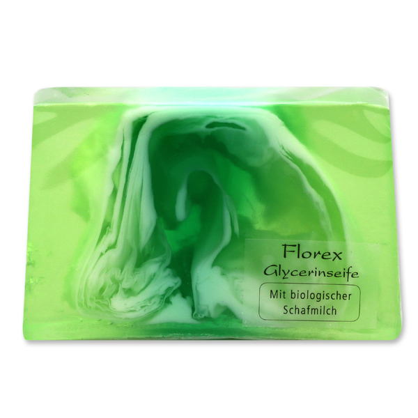 Handmade glycerin-soap 90g in cello, fir forest 