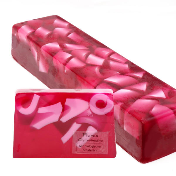 Handgemachte Glyzerin-Seife Strang ca. 1,80kg, Antigone 