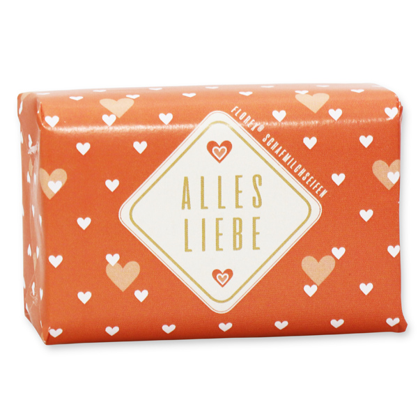 Schafmilchseife 100g "Alles Liebe", Classic 