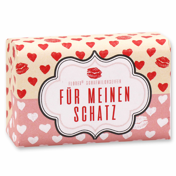 Schafmilchseife 100g "Für meinen Schatz", Magnolie 