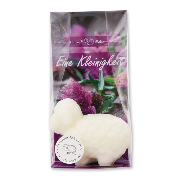 Schafmilchseife Schaf Lina 75g in Cello "Eine Kleinigkeit", Classic 