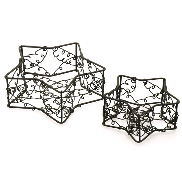 Star basket 2 pieces 