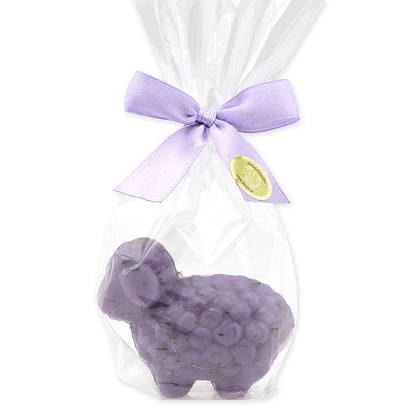 Sheep milk soap sheep Lina 75g, in a cellophane, Lavender 