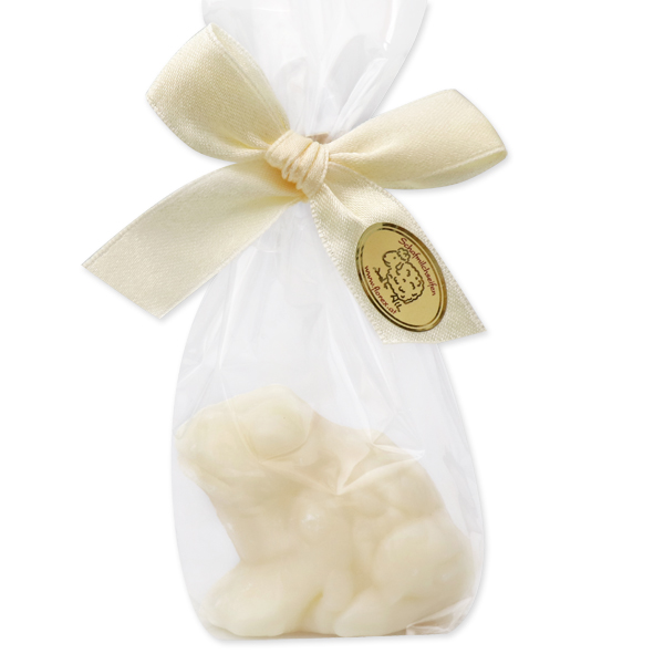 Sheep milk soap frog small 35g, in a cellophane, Classic 