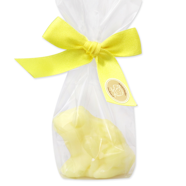 Sheep milk soap frog small 35g, in a cellophane, Cowslip 