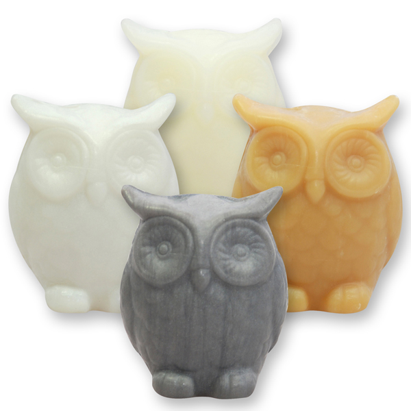 Sheep milk soap owl 50g, sorted 