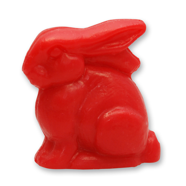 Sheep milk soap rabbit 40g, Hibiscus 