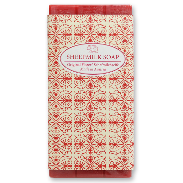Sheep milk soap bar 100g "Red Edition", Pomegranate 