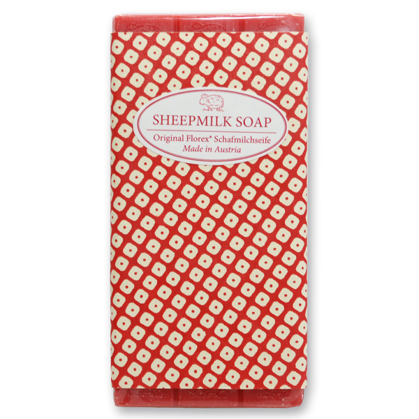 Sheep milk soap bar 100g "Red Edition", Pomegranate 