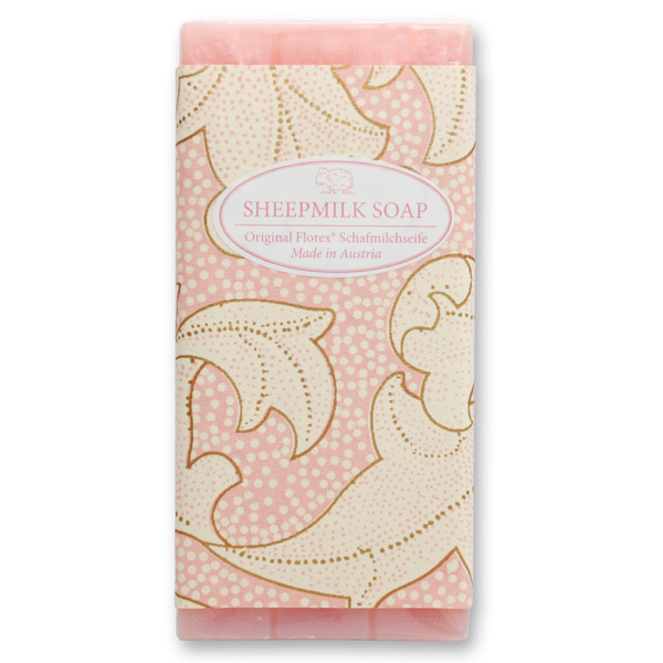 Sheep milk soap bar 100g "Pink Edition", Peony 