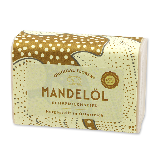 Sheep milk soap 100g "Gold Edition", Almond oil 