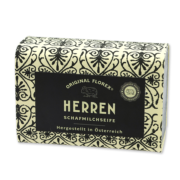 Sheep milk Soap 100g "Black Edition", Soap for men 