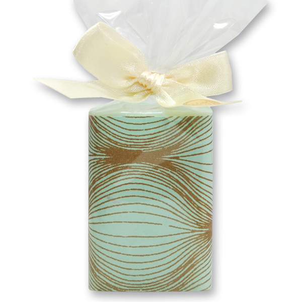 Sheep milk soap 100g in a cellophane bag "Turquoise Edition", Quince 